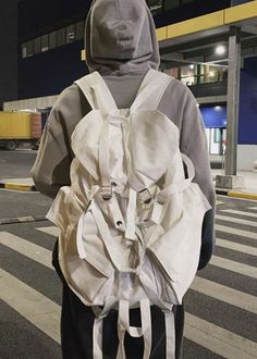 Art White Solid Large Capacity Canvas Backpack BagThis bag is made of fine Canvas fabric.Measurement: 56cm/21.84" * 50cm/19.5" * 24cm/9.36"Zip up closure. Inside pockets. Mood Bored, Canvas Rucksack, White Solid, Backpack Bag, Canvas Backpack, Fashion Design Clothes, Baby Bag, Bago, Business Ideas