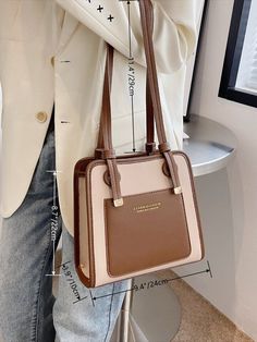 Shop for the latest s from top brands. Find a variety of styles and colors to match your look. #squarebag #bags Women Bags Fashion Handbags, Classy Purses, Spring Purses, Trending Handbags, Modern Handbag, Trendy Purses, Letter Bag, Cheap Purses, Ladies Bag