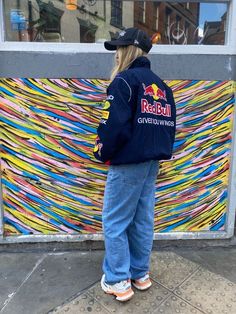 Red Bull Racing Jacket, Red Bull Jacket, F1 Red Bull Racing, F1 Redbull, Concert Ootd, Marla Singer, Race Outfit, Red Bull F1