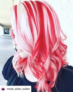 Candy Cane Hair, Honey Blond, Hairstyles Color, Winter Hair, Short Hair Color