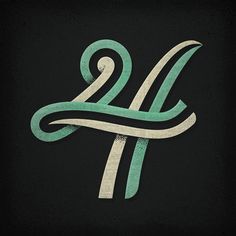 the letter k is made up of wavy lines and letters that appear to be intertwined