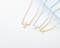 Mothers Day Gift - Mothers Day Gift - Perfect for Christmas Gift - Personalized Handmade Silver Jewelry crafted with love from solid sterling silver in TEXAS. Dainty Cross Necklace, Small Silver Cross Necklace, Tiny Cross Necklace, Gold Cross Necklace, Small Cross Necklace, Mothers Day Gift Stylish, minimalist, fashionable, personalized. This spectacular necklace can be a perfect gift for you and your loved ones. A beautiful piece perfect for giving to a special someone or as a gift for yourself Nickel Free Cross Pendant Charm Necklace As Gift, Nickel Free Cross Charm Necklaces As Gift, Cross Charm Necklaces For Mother's Day Gift, Mother's Day Gift Charm Necklaces With Cross Shape, Rose Gold Pendant Cross Necklace As Gift, Mother's Day Gift Cross Charm Necklace, Gift Rose Gold Sterling Silver Cross Necklace, Minimalist Silver Cross Necklace For Gift, Valentine's Day Gift Cross Pendant Jewelry