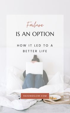 When my little one was three or four months old, I was failing at everything. I could not get myself (or anything else, for that matter) together, and was swinging between rage and anxiety. I felt like I was drowning. And this failure might have been one of the better things to happen in my life (although, I thought it was a catastrophe at the time!). Read More here. For more on intentional living and building a purposeful life, slow motherhood and mindfulness, visit Raising Slow. Slow Motherhood, Purposeful Life, Peaceful Home, Better Things, Motherhood Journey, Pep Talks, Slow Life