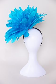 Get ready to party when you wear this fun and fluffy fascinator! Covered in solid bright red-colored feathers and accented with sequins. Pair this with a dress, jumpsuit, or romper for your next event! NO RETURNS/EXCHANGES due to the nature of the product (special occasions and headwear). Not all screens/lighting are created equal. Make sure you are happy with the color match before ordering! If you have any concerns, let us know! All Sales Final on Hats and Fascinators. Colors will vary with di Colored Feathers, Hats And Fascinators, Coloured Feathers, Dress Jumpsuit, Kids Dresses, Bright Red, Turquoise Blue, Kids' Dresses, Fascinator