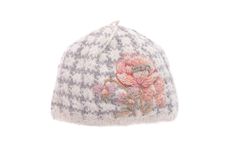 Exquisite hand-embroidered poppies, pansies, and forget-me-nots on this classic tartan knit. These enchanting colors and details add a special touch of charm to your outerwear. Soft wool, fleece lined. Made in Nepal. Plaid Hat, Plaid Hats, Forget Me Nots, French Knot, Crochet Headband, Soft Wool, Pansies, Baby Hats, Hand Warmers