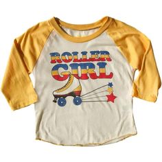 "I See A Girl, She's Roller Skating. I Don't Know Her But She Makes Me Feel Like Roller Skating. If I Had A Chance At All I'd Build A Road." -Inxs Cute Yellow T-shirt For Playtime, Graphic Print Tops For Playwear In Fall, Orange Cotton Top With Cartoon Print, Orange Cotton Tops With Cartoon Print, Cotton Tops With Letter Print For Playwear, Playful Tops With Letter Print For Fall, Playful Letter Print Tops For Fall, Cotton T-shirt For Playwear In Fall, Funny Print Tops For Spring Playtime