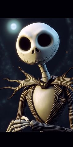 the skeleton is holding a guitar in his hands