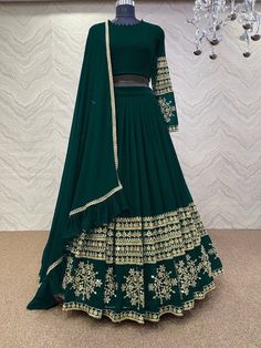 Presenting New Designer Lehenga -Choli With Dupatta  *🧵Fabric Details🧵* ️💕*Lehenga️ 💃*Lehenga Fabric  :* Faux Georgette With Heavy *5mm Embroidery Sequence Work* 💃*Lehenga Flair :* 3 mtr 💃*Lehenga Inner:* Micro Cotton 💃*Lehenga Length:* 42 inch ️💕*Choli️ 💃*Choli Fabric:* Faux Georgette With *5mm Embroidery Sequence Work With Sleeves (Unstich)* ️💕*Dupatta️ 💃*Dupatta Fabric :* Faux Georgette With Ruffles Work With Four Side Lace Border 💃*Dupatta Length :* 2.10 mtr ⚖️ *Weight*    : 900gm Free Size Semi stitched Lehenga With 1 Meter Blouse Cut Piece& Lehenga Length Is 42 Inches* Join our telegram group for daily updates/ limited edition catalogue pieces! :   https://t.me/+4hSaL81BGEYwZTJl Black Lehenga Choli, Purple Lehenga, Lehenga Choli Designs, Cotton Lehenga, Black Lehenga, Indian Lehenga Choli, Lehenga Designs Simple, Work Lehenga, Party Mode