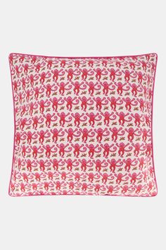 Roller Rabbit Pink Monkey Decorative Pillow Roller Rabbit Pillows, Roller Rabbit Pillow, Preppy Bed, Earth Room, Unrealistic Wishlist, Monkey Pillow, Bedroom Remodeling, Fun Throw Pillows, Rabbit Pillow