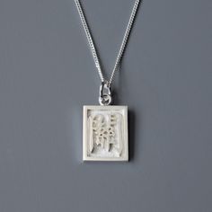 "Welcome to Yew & Yong! This customizable Chinese character necklace is designed and handcrafted by us with love and care in our home studio in Malaysia. Materials: 925 sterling silver Pendant Size: 20*1.6MM Chain length: No chain/ 45CM / 50CM / 58CM Weight: Approximately 5g PERSONALIZATION:  - Available in 4 different Chinese font styles. Type your preferred character and style in the \"Personalization\" section, the ring will be made in the manner your word has been entered.  - Contact us if you want to have a preview of the character before placing the order :) - Custom font styles, shapes, and sizes are available upon request - Please note that each piece is handmade to order, please allow 7-14 days turnaround.  Feel free to contact us if you have any issues or questions :) Thank you f Sterling Silver Stamped Necklace With Rectangular Pendant, Sterling Silver Rectangular Pendant Jewelry Gift, Sterling Silver Custom Necklace With Round Pendant For Everyday, Sterling Silver Rectangular Necklace For Personalized Gift, Rectangular Sterling Silver Necklace, Hallmarked Sterling Silver Initial Pendant Necklace, Sterling Silver Hallmarked Initial Pendant Necklace, Minimalist Sterling Silver Custom Necklace With Round Pendant, Minimalist Custom Necklace With Round Sterling Silver Pendant