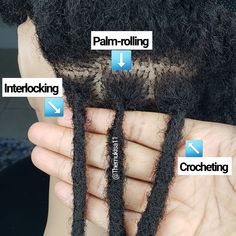 Loc tutorial for interlocking, palm-rolling,  and instant locking! Artificial Dreadlocks, Loc Repair, Starting Dreads, Interlocking Locs, Locs Retwist, Kevin Carter