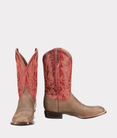 Part of the Palo Pinto Collection, which is named after the West Texas county and pays homage to our home state, the Gordon is a horseman boot handcrafted from Nubuck leather - hand brushed and treated to achieve a silky velvet finish. Red Leather Boots For Ranch, Traditional Fitted Snip Toe Boots, Red Western Boots For Formal Occasions, Traditional Fitted Boots For Rodeo, Classic Boots For Country Events In Fall, Traditional Leather Boots For Ranch, Classic Red Boots For Rodeo, Hand Tooled Boots For Ranch In Fall, Classic Snip Toe Boots For Country Events