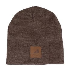 Our Acrylic/Wool Beanie is the perfect choice for the colder months! Our knitted design with 30percent Merino wool makes this a soft, warm, and stretchy option for braving the cold in style. Your purchase provides a purpose! Our hats are knitted in the USA by individuals with disabilities.100percent of the proceeds from each purchase helps to continue to provide essential services for these individuals. Color: brown cliffs. Gender: unisex. Age Group: adult. Pattern: Solid. Soft Knit Winter Beanie For Fall, Warm Snug Beanie For Fall, Soft Knit Beanie For Fall And Winter, Fitted Beanie For Cold Weather In Fall, Warm Knit Beanie For Fall, Fitted Knitted Beanie For Fall, Warm Brown Hats For Outdoor Activities, Winter Cotton Hats, Warm Brown Hat For Outdoor Activities