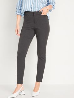 Versatile Bottoms With Zipper Closure For Fall, Classic Mid-rise Pants, Ankle-length Workwear Pants With Button Zip Fly, Tapered Leg Workwear Pants, Ankle-length Work Pants With Button Zip Fly, Classic Mid-rise Pants With Button Zip Fly, Tapered Leg Pants With Button Zip Fly For Work, Stretch Pants For Work, Ankle-length Workwear Pants With Zipper Closure