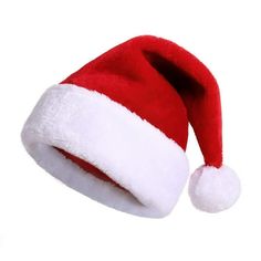 Christmas Hat for Child/Adult, Red White Contrast Color Christmas Cap with Plush Ball Home Decoration Supplies Specifications Material: Falling Wool + Cut Loop Velvet + Snow Covered Velvet Color: Red White Size: Adult/Child Package Contents 1 * Christmas Hat Note: 1. Please understand there may be a 1-2 cm deviation exist. 2. Due to the lighting and monitors, there is a slight difference between the picture and the real item. Promise If the product has any quality problems, please feel free to c Plaid Hats, Christmas Decorations For Kids, Holiday Hats, Santa Claus Hat, Warm Winter Hats, Christmas Plush, Father Christmas, Christmas Hat, Kids Hats