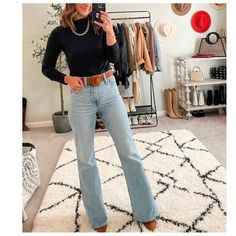 Style In Your 30s, Business Casual Jeans, Jeans Outfit For Work, Outfits Jeans, Inspiration For Women, 30s Fashion, Business Casual Outfits For Women, Office Outfits Women, Body Suit Outfits