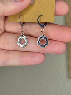 Y2K inspired earrings made with silver plated mini hood clasp earrings Y2k Earrings, Clasp Earrings, Earring Collection, Huggie Hoop Earrings, Earrings Collection, Etsy Earrings, Silver Plated, Dangle Drop Earrings, Hoop Earrings