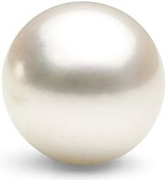 a white pearl is shown on a white background