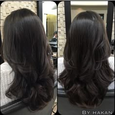 Haircuts For Long Hair With Layers, Long Layered Haircuts, Long Dark Hair, Long Layered Hair, Haircuts For Long Hair, Hair Inspo Color