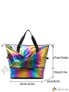 Bird in Bag - Professional Carry-on Gradient Travel Bag, Wheeled Luggage Bag, Handheld Shoulder Fitness Bag, Swimming Bag, Yoga Bag Multifunctional Foldable Shoulder Bag For Daily Use, Multifunctional Foldable Bag For Daily Use, Large Capacity Multifunctional Tote Bag, Foldable Everyday Backpack, Multifunctional Large Capacity Tote Bag, Casual Foldable Pouch Bag, Functional Foldable Bag For Trips, Foldable Tote Shoulder Bag For Travel, Foldable Tote Travel Bag For Daily Use