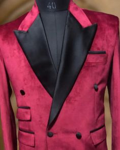 Men Light burgundy Jacket Men Velvet Blazer Frogging Button Wedding Party Wear Dinner Coat Listing Include (jacket ) Fabric:- Velvet Color:- Burgundy Dry Clean Only The Coat is for wedding, Party, Proms, and Etc Express Shipping to world-wide but Remote Area May Take Longer Little color variation may possible due to photography and lights Tailored Double Breasted Suit For Party, Formal Double-breasted Tuxedo, Tailored Double Breasted Long Sleeve Suit For Party, Winter Tuxedo Double Breasted Suit, Formal Burgundy Tuxedo, Winter Double Breasted Tuxedo Suit, Winter Long Sleeve Double Breasted Tuxedo, Elegant Fitted Burgundy Tuxedo, Elegant Burgundy Fitted Tuxedo