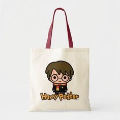 harry potter character tote bag