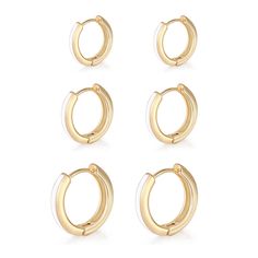 PRICES MAY VARY. ENAMEL EARRINGS SET FOR WOMEN- These enamel hoop earrings are the subtle statement you never knew you needed until now, they’re simple, elegant and the enamel coating creates a smooth, glossy surface, which adds an extra level of sophistication, your next everyday must-have. Wear these dainty hoop earrings alone or stack them with other gold plated goodies like our huggie hoops. GOLD ENAMEL EARRINGS SET OF 3 - Comfortable to wear for everyday from fashion vibe, these gold enamel White Hypoallergenic Hoop Earrings, Trendy White Huggie Hoop Earrings, Hypoallergenic White Hoop Earrings, White Small Hoop Hypoallergenic Earrings, White Enamel Hoop Earrings For Gifts, Small White Hypoallergenic Hoop Earrings, White Enamel Hoop Earrings, White Enamel Small Hoop Earrings, White Hypoallergenic Huggie Hoop Earrings