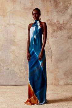 Kaftan Designs, Naeem Khan, Silk Gown, Fall 2022, New York Fashion Week, New York Fashion, African Fashion