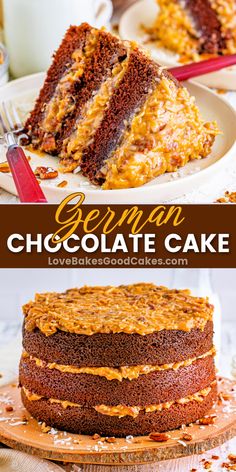 German Chocolate Cake Chocolate Cake Moist, Dessert List, Casserole Dinners, Fall Sweets, Pecan Frosting, Coconut Pecan Frosting, Chocolate And Coconut, Flourless Cake, Amazing Desserts