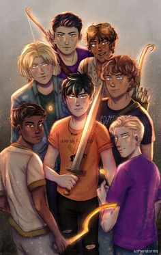 Percy Jackson Fanart, The Kane Chronicles, Frank Zhang, Piper Mclean