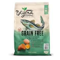 beyond grain free ocean whitefish and egg recipe dog food