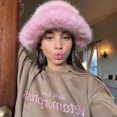 FREE SHIPPING ON ALL ORDERS OVER $50 | 100% SATISFACTION GUARANTEED Click "ADD TO CART" To Get Yours Now | Up To 60% OFF✨ Stay cozy and chic with the Arimonz Fluffy Faux Fur Bucket Hat. This Women Warm Thick Plush Winter Hat features plush faux fur for a luxurious touch and maximum warmth. Designed to provide maximum warmth and comfort while adding a touch of elegance to your winter wardrobe. Featuring genuine fox fur, this hat is perfect for braving the cold in style. Features: 📌 Adds warmth a Fuzzy Hat, Fluffy Bucket Hat, Fur Bucket, Commuter Style, Faux Fur Bucket Hat, Fur Bucket Hat, Bucket Hat Women, Hat Women, Fisherman Hat