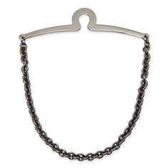 Keep your tie neatly in place with this plated gun metal tie chain.Metal Color: Gold ToneBase Material: 100% BrassCare: Wipe CleanMetal: BrassCountry of Origin: Made in US Tie Chain, Guy Gifts, Chain Top, Metal Color, Jewellery And Watches, Mens Gifts, Cufflinks, Mens Jewelry, Chain Necklace