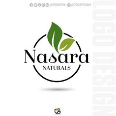 Logo designed  by 7GRAFFIX for Tamales based cosmetic establishment going by the name Nasara Naturals Dried Fruits Logo, Spices Logo, Logo Natura, Medical Office Interior, Bride Cartoon, Cosmetic Business, Healthy Logo, Lotus Logo, Actors Illustration