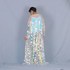 White Mermaid Sequin Kimonofloor Lengthfestival - Etsy Sequin Dress For Festival And Party Season, Sequined Maxi Dress For Festivals, Festival Sequin Maxi Dress, Festival Maxi Dress With Sequins, Sequin Dress For Summer Festivals, Bohemian Sequin Dresses For Festivals, Bohemian Festival Outfit, 16th Century Portraits, Sequin Duster