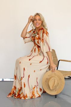 Out Of The Woods Maxi Dress Multi SKU | 93929 Fit | True to size Bust | Relaxed Waist | Relaxed Length | To ankle - maxi Fabric | Rayon Fall Vacation Floral Print Maxi Dress, Short Sleeve Maxi Dress For Beach In Fall, Short Sleeve Maxi Dress For Fall Beach Outing, Short Sleeve Maxi Dress For Fall Beach, Flowy Short Sleeve Maxi Dress For Fall, Beach Maxi Dress For Fall, Casual Beach Maxi Dress For Fall, Casual Maxi Dress For Beach In Fall, Maxi Length Fall Vacation Dresses