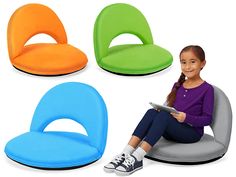 Flex-Space Washable Comfy Floor Seat at Lakeshore Learning Mobile Desk, Classroom Seating, Lakeshore Learning, Kids Flooring, Sensory Room, Cozy Chair, Flexible Seating, Classroom Furniture, Floor Seating