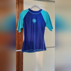 Tsla Ladies Rash Guard Size Large Nwot. Comfy For Beach Days Looser Fit. Rash Guard Women, Beach Days, Rash Guard, Beach Day, Womens Swim, Color Blue, Loose Fitting, Swimming, Tags