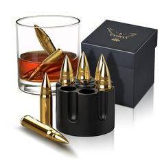 Gifts for Dad Men, Unique Anniversary Birthday Gift Ideas for Him Husband Boyfriend, Whiskey Stones, Cool Gadgets Wedding Presents Product Details Color: Golden Brand: EVOFLY MPN: Does not apply UPC: Does not apply EAN: Does not apply Package Dimensions: 8.39 x 3.94 x 2.87 inches Item Weight: 8.4 ounces Date First Available: March 19, 2021 UNIQUE COOL DAD PRESENTS: Fathers Day is just around the corner and it must be hard to choose the gifts for men who are whiskey lovers. Give this Whiskey rocks as cool gifts for guys who drink whiskey bourbon Scotch or beer, this would be the best dad gifts from daughter. Wow them now in this Fathers Day! CHILL WHISKEY WITHOUT WATERING IT DOWN: FORGET ICE. Imagine enjoying Super Cool, Undiluted Whisky at the optimum temperature from the first sip to the Whiskey Stones, Husband Valentine, Romantic Anniversary, Whiskey Gifts, Husband Anniversary, Best Dad Gifts, Unique Gifts For Men, Gadget Gifts, Unique Birthday Gifts