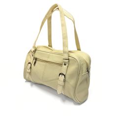 This stylish, soft leather handbag has 3 roomy zipper pockets and a magnetic closure pocket. A quality shoulder bag perfect for everyday use. Color: Beige Size: 12" x 7" x 4" Soft Leather Handbags, Handbag Purse, Leather Handbag, Magnetic Closure, Cowhide Leather, Tan Leather, Soft Leather, Leather Handbags, Zipper Pocket