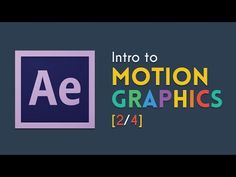 an adobe logo with the words'into motion graphics '