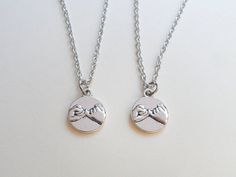 Double Pinky Promise Charm Necklace, Best Friend Necklace Set, Couples Necklace Set Pinkie Promise Necklace, Alloy Charm Necklaces For Mother's Day Gift, Engraved Pendant Charm Necklaces For Best Friend, Mother's Day Alloy Charm Necklaces As Gifts, Engraved Pendant Charm Necklace For Best Friend, Mother's Day Alloy Charm Necklace Gift, Best Friend Gift Pendant Charm Necklace, Adjustable Pendant Charm Necklace For Best Friend, Adjustable Engraved Charm Necklace Best Friend Gift