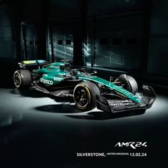 the new mercedes formula team car is shown