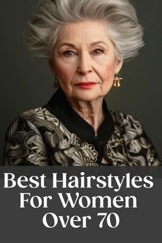 "Over-washing: Washing your hair too often strips it of natural oils, leaving it dry and dull.

Heat Damage: Excessive use of heat tools can cause breakage and frizz. Always use heat protection!

Tight Hairstyles: Tight buns or ponytails can cause hair breakage and thinning. Keep it loose!

Skipping Conditioner: Skipping conditioner can leave your hair dry and unmanageable. Always hydrate!

Brushing Wet Hair: Wet hair is more fragile—use a wide-tooth comb to prevent breakage." Hair Styles For Women Over 70 Fine Hair, Short Hairstyle Women Over 70 Grey Hair, Hairstyles For Over 70 Year Old Women, Hair Styles For Women Over 70, Spiky Pixie Haircut, Hair Styles For Older Women, Simply Hairstyles, Haircuts For Women Over 70, Elegant Short Hair