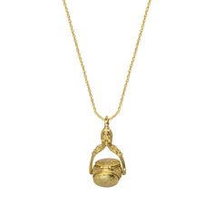 This lovely and unique locket rotating pendant necklace is a must-have for the antique lover. Featuring a 30" rope chain with a beautifully designed and three-sided rotating pendant locket necklace, this breathtaking piece is the perfect way to keep memories close to your heart. Available in silver tone, gold tone & rose gold tone Measurements: 30"L x 0.88"W x 1.5"H Vintage-inspired necklace featuring a spinning pendant with trio of locket windows. Three lockets in one This lovely and unique pie Rotating Pendant, Unique Pies, Unique Locket, Chic Fashionista, Pendant Locket, 1928 Jewelry, Vintage Inspired Jewelry, Inspired Necklace, Rose Gold Metal