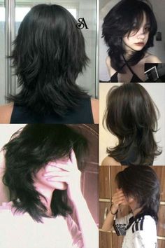 Wolfachting Hair, Short Shag Cuts For Thick Hair, Pretty Hair Cuts, Wolf Haircut, Short Hair Tomboy, Short Grunge Hair, Hair Inspiration Short, Wolf Cut