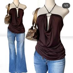 can someone please tell me where to find this top or even what it's called?? I know I've been tops like this before and it's killing me that I cant find it anywhere 😭😭😭 Mode Hippie, Mode Zara, Earthy Outfits, Estilo Hippie, Bob Haircut, Fashion Mistakes