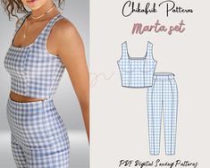 This Patterns & Blueprints item by ChikafrikPatterns has 494 favorites from Etsy shoppers. Ships from United States. Listed on Jun 12, 2024 Tank Top Sewing Pattern, Crop Top Sewing Pattern, Pattern Crop Top, Diy Crop Top, Women's Sewing Pattern, Crop Top Pattern, Stylish Crop Top, Trendy Crop Tops, Summer Sewing