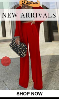 Fashion Casual Sunscreen Shirt Wide Leg Pants Two-piece Suit Leg Pants, The Fashion, Fashion Casual, Womens Bottoms, Wide Leg Pants, Sunscreen, Casual Fashion, Wide Leg, Pants For Women