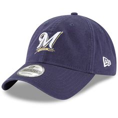 PRICES MAY VARY. Officially licensed by the MLB Embroidered Graphics: Intricate embroidered graphics with raised details showcase the iconic Milwaukee Brewers logo, ensuring a standout look. One Size Fits Most: The adjustable fabric strap with a slide buckle ensures a comfortable fit for a wide range of head sizes, while displaying your favorite baseball team's primary logo and color! Material: Crafted from 100% cotton, this hat offers a soft feel and durability for long-lasting wear. Stylish: E Fabric Strap, Milwaukee Brewers, Business Events, Baseball Team, Atlanta Braves, Hat Cap, Adjustable Hat, Milwaukee, One Size Fits All